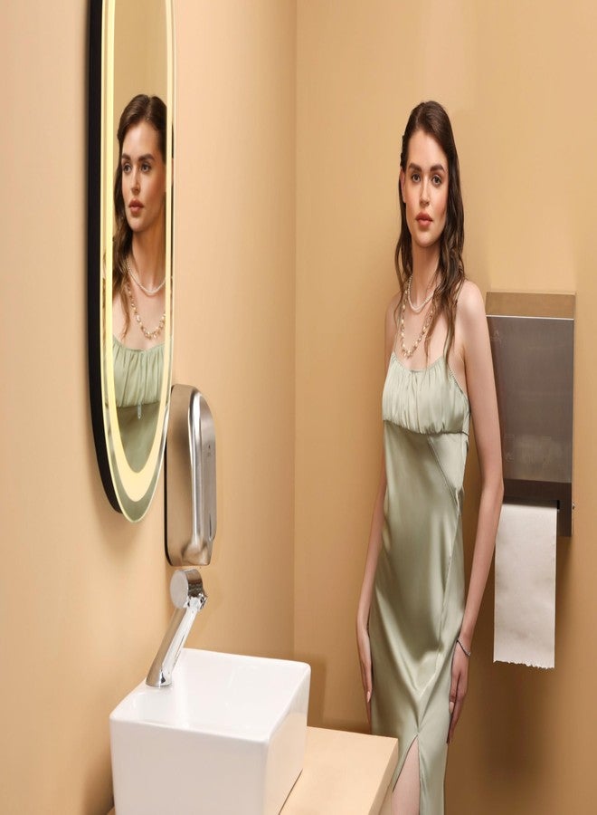 دولفي موزع صابون دولفي الأوتوماتيكي المصنوع من الفولاذ المقاوم للصدأ - موزع معقم اليدين السائل/الجل - 1100 مل - Image 3